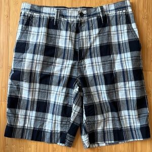 Men’s Sonoma (Kohl’s) Blue Plaid Shorts *NEW* XL NWT